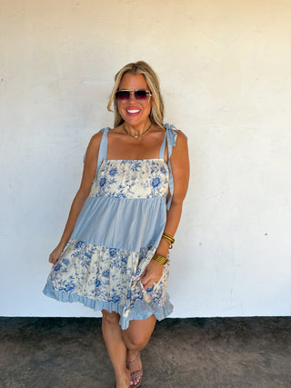 PREORDER- GARDEN PARTY FLORAL DRESS