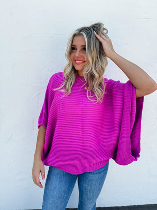 MEG PULLOVER PONCHO