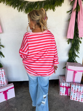 PREORDER- JOLLY & MERRY OVERSIZED PULLOVER