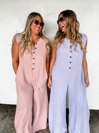BUCKETLIST KNIT JUMPSUIT