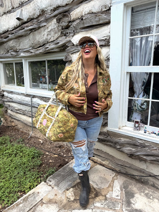 PREORDER- DUCK BLIND DARLING WEEKENDER BAG