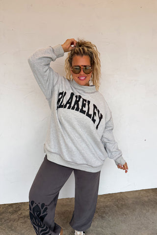 PREORDER- BLAKELEY MOCK NECK SWEATSHIRT