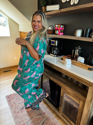 PREORDER- LEOPARD & CHEETAH STAR LUXE PJ SET