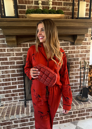 PREORDER- WESTERN NIGHTS LUXE PJ SET
