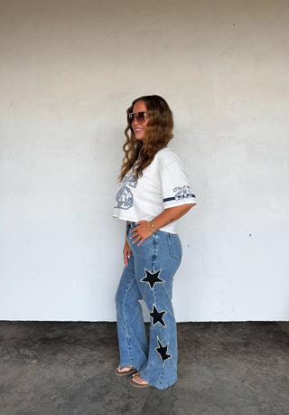 PREORDER- SIDELINE STAR JEANS