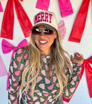 HOLIDAY TRUCKER HATS