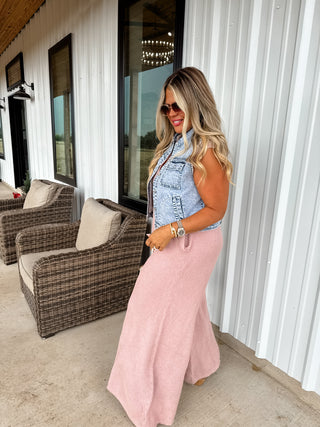 BUCKETLIST KNIT JUMPSUIT