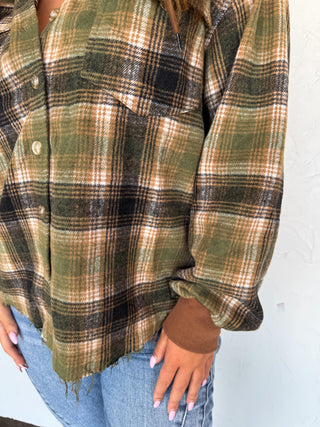 PREORDER- MOUNTAIN MORNING PLAID SHACKET