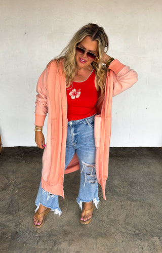 SPRING DESI SWEATSHIRT CARDIGAN