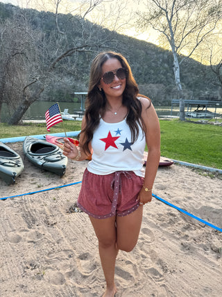 PIPER STRETCH DENIM SHORTS