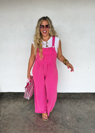 PREORDER- SPRING KARLI BOHO OVERALLS