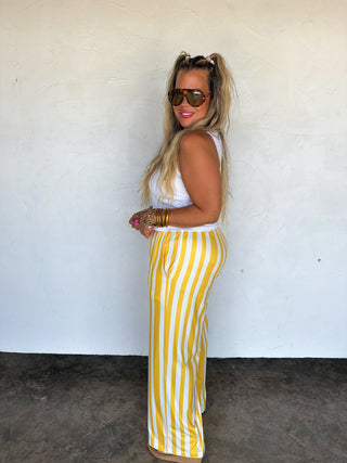 PREORDER- GAME DAY HADDIE WIDE LEG PANTS
