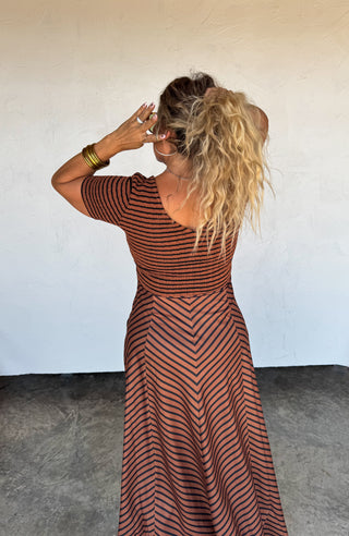 PREORDER- CALISTA STRIPE DRESS