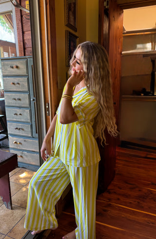 SUNRISE & COFFEE LUXE PJ SET