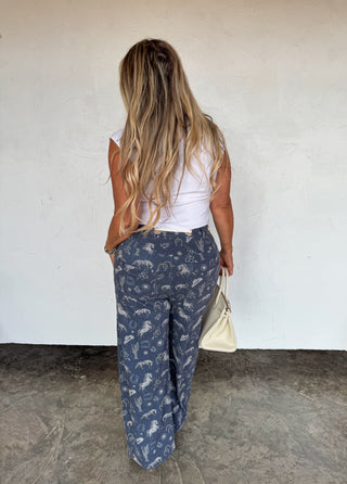 PREORDER- RODEO SKY STRETCH DENIM PANTS