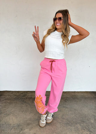 FLOWER POWER JOGGERS