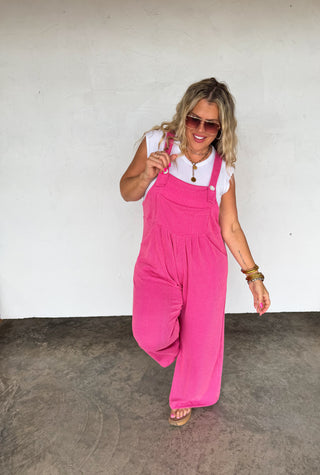 PREORDER- SPRING KARLI BOHO OVERALLS