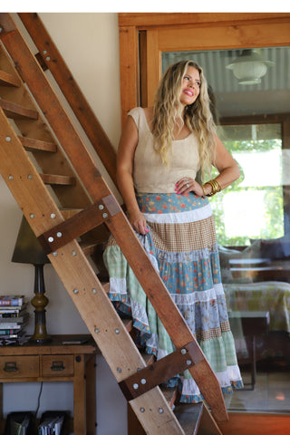 PREORDER- COUNTRY SUMMER MAXI SKIRT