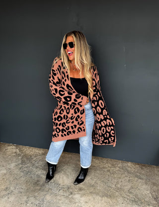 PREORDER- LIGHTING & CHEETAH CLOUD CARDIGANS