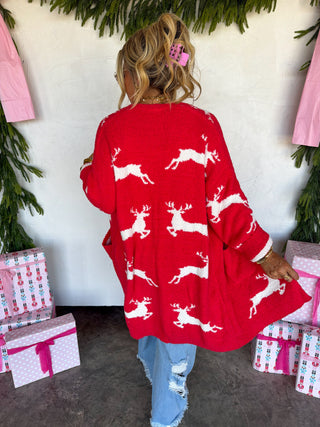 PREORDER- COZY CHRISTMAS CLOUD CARDIGAN