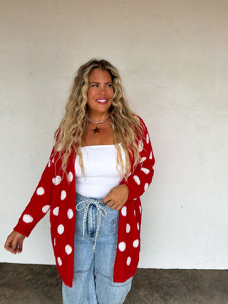 LOVE IS IN THE AIR CLOUD CARDIGAN