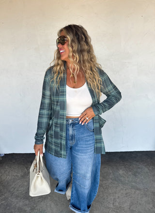 PREORDER- PLAID LOLA CARDIGANS