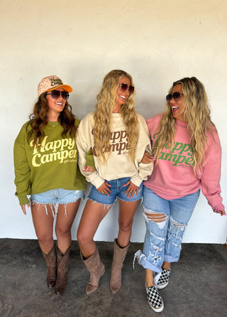 PREORDER- HAPPY CAMPER PULLOVER