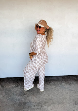 PREORDER- CHECKER POP PANTS