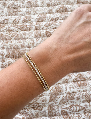 LUSTER LINK GOLD BRACELET