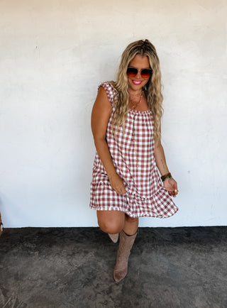 PREORDER-SUNSET TIDES BABYDOLL DRESS