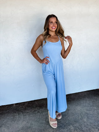 PREORDER- COOPER RIBBED ROMPER