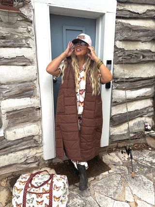 PREORDER- WILD OAK PUFFER VEST