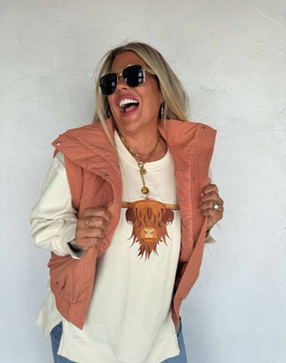 PREORDER- HARLOW PUFFER VEST