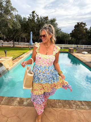 PREORDER- FLORAL RAINBOW SWIM SET