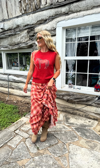 PREORDER- WANDER WEST MAXI SKIRT