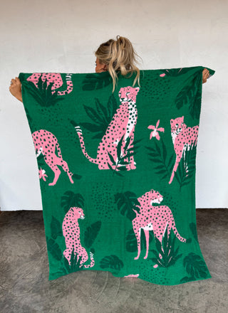 CHEETAH & STAR CLOUD BLANKET