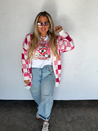 LOVE IS IN THE AIR CLOUD CARDIGAN