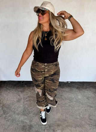 PREORDER- URBAN CAMO DISTRESSED JEAN
