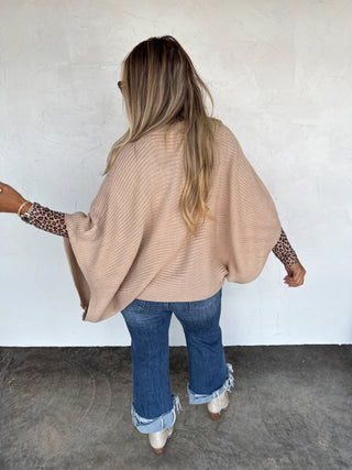 PREORDER- FALL MEG PULLOVER PONCHO
