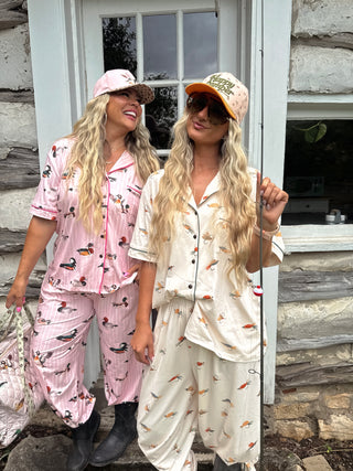 PREORDER- OUTDOOR GIRL LUXE PJ SETS