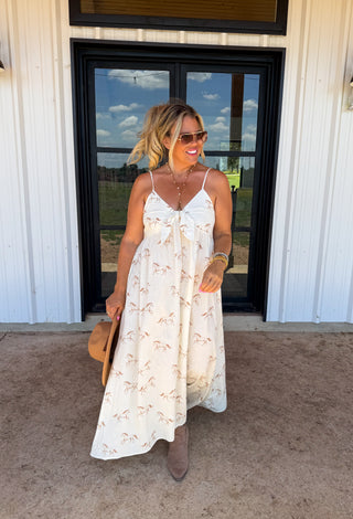 PREORDER- WESTERN CHARM MAXI DRESS