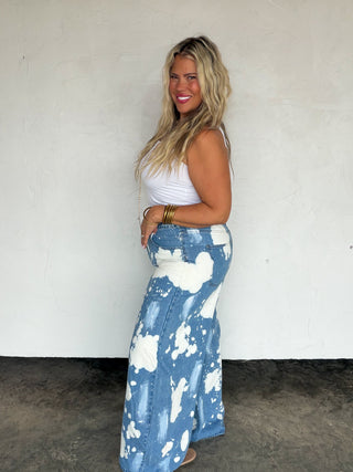 PREORDER-  BLEACHED OUT BABE JEANS