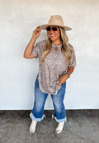PREORDER- NEW COLORS- JOEY WASHED COTTON BOYFRIEND TEE