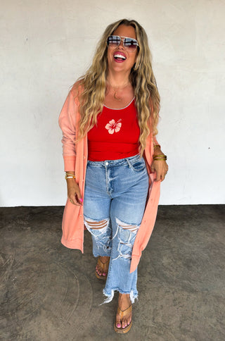 SPRING DESI SWEATSHIRT CARDIGAN