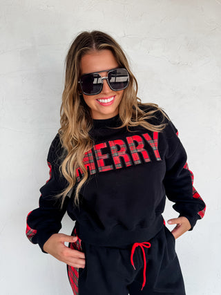 PREORDER- MERRY PLAID PANT SET