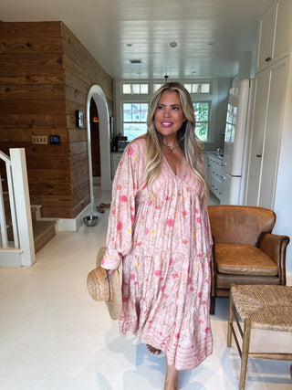 PREORDER- SPRING FLORAL KORA DRESS