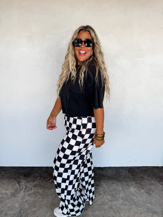 PREORDER- CHECKER POP PANTS