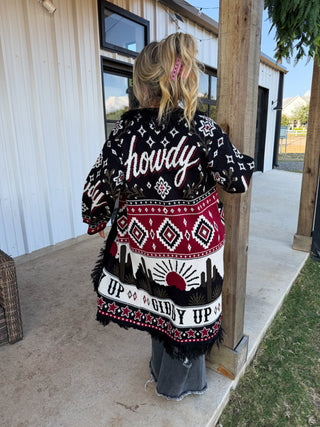 PREORDER- OUT WEST KNIT CARDIGAN