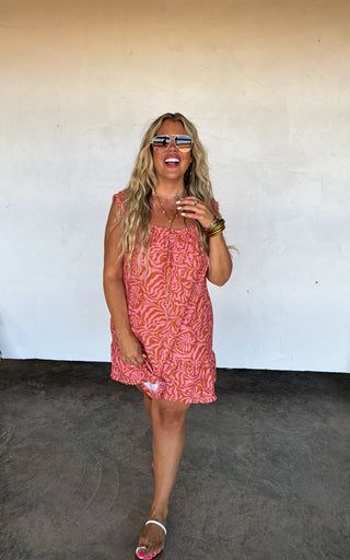 PREORDER-SUNSET TIDES BABYDOLL DRESS