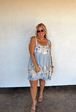 PREORDER- GARDEN PARTY FLORAL DRESS